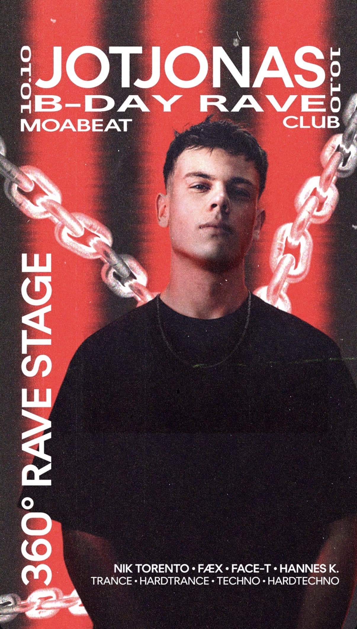 JOTJONAS B-Day Rave Flyer