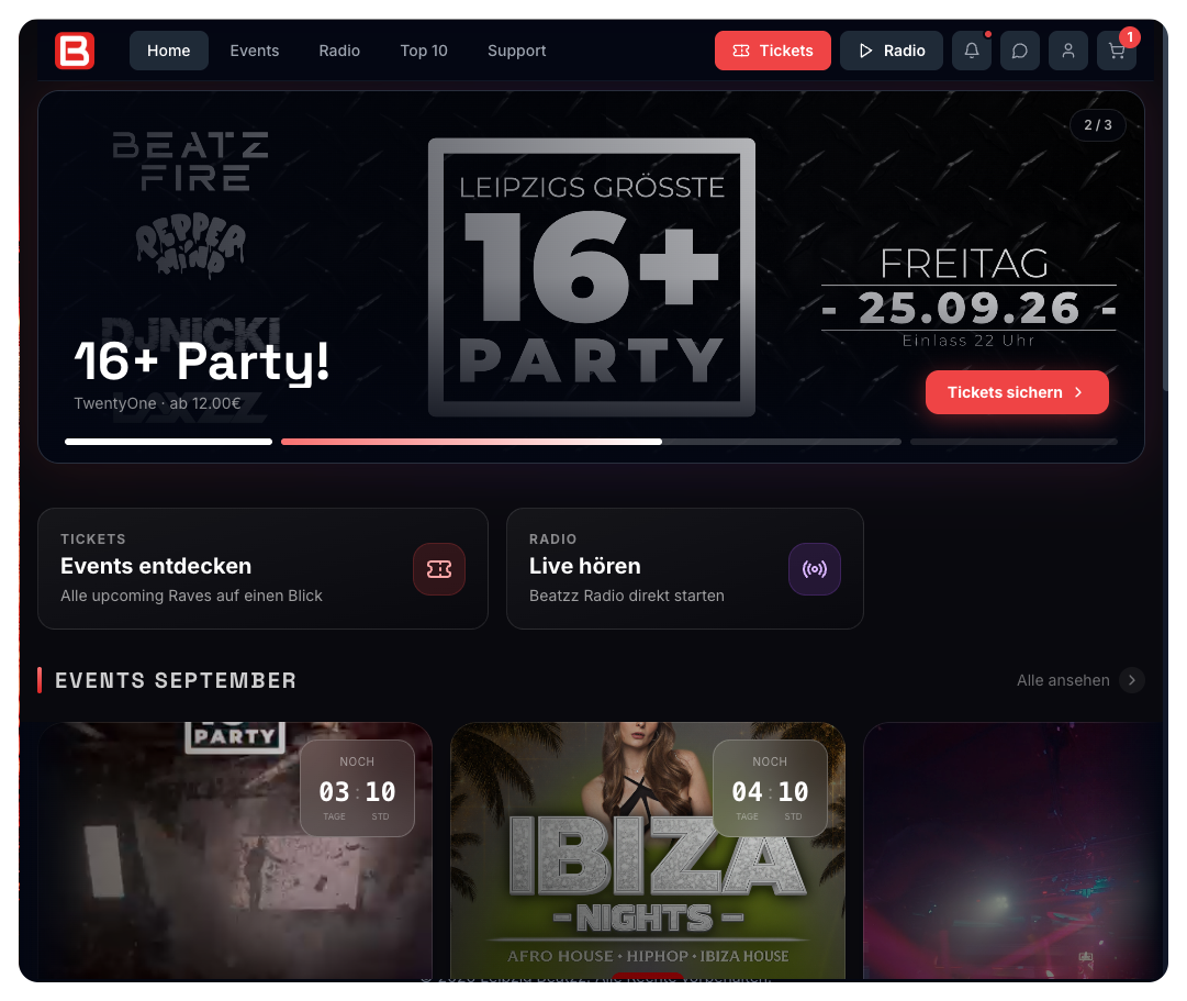Screenshot: Leipzig-Beatzz.de