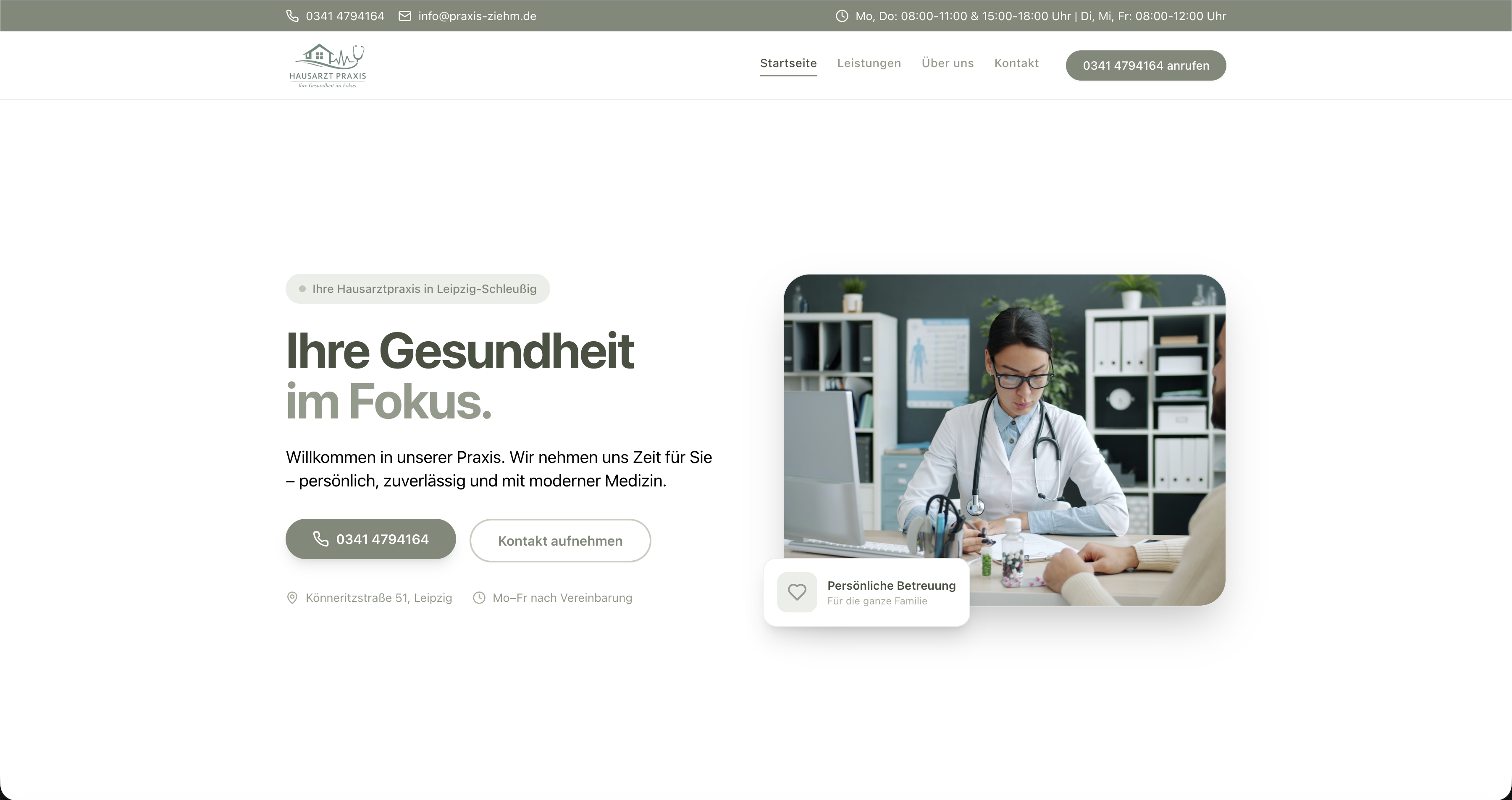 Screenshot: praxis-ziehm.de